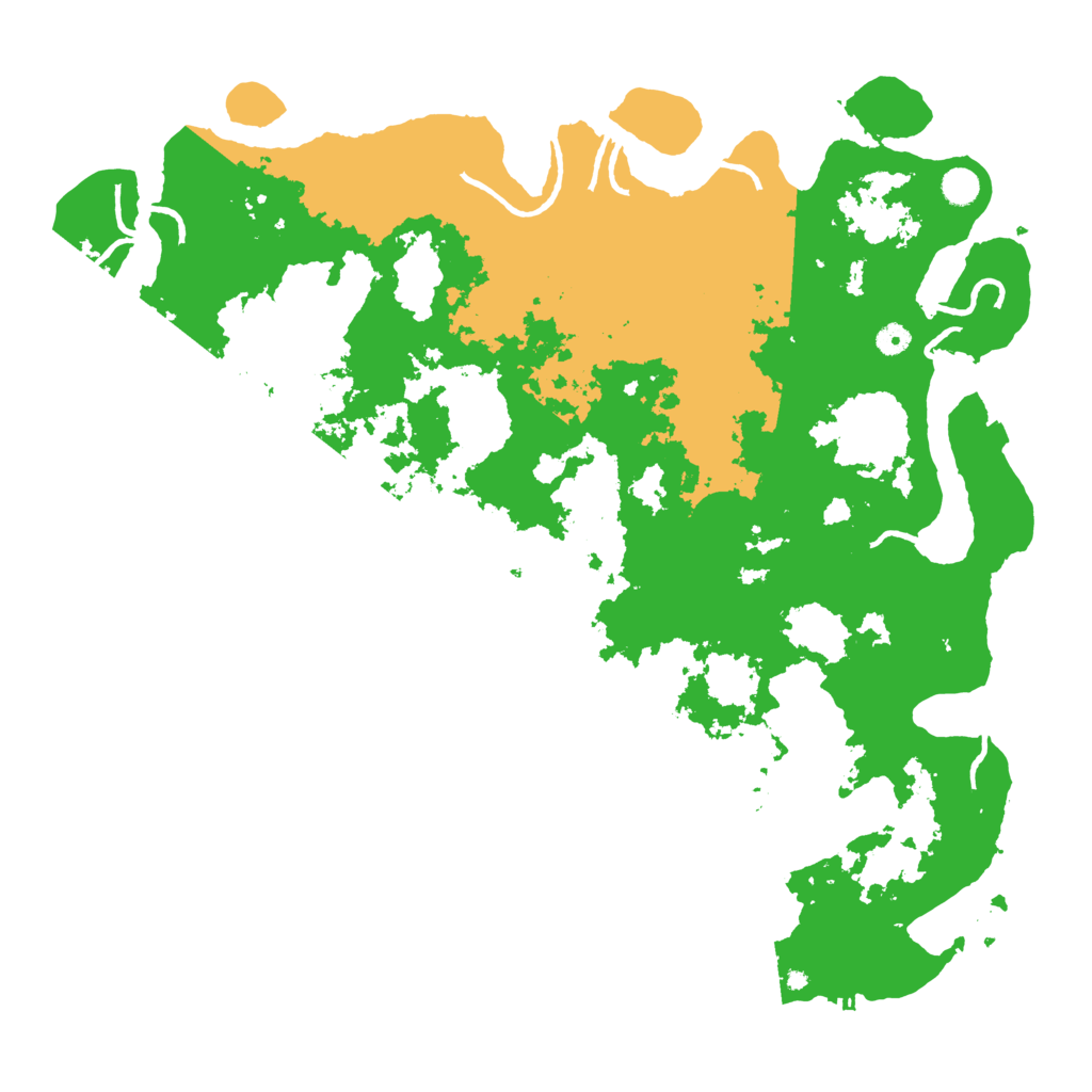 Biome Rust Map: Procedural Map, Size: 5100, Seed: 865879489