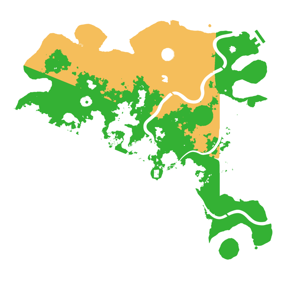 Biome Rust Map: Procedural Map, Size: 4000, Seed: 582106016