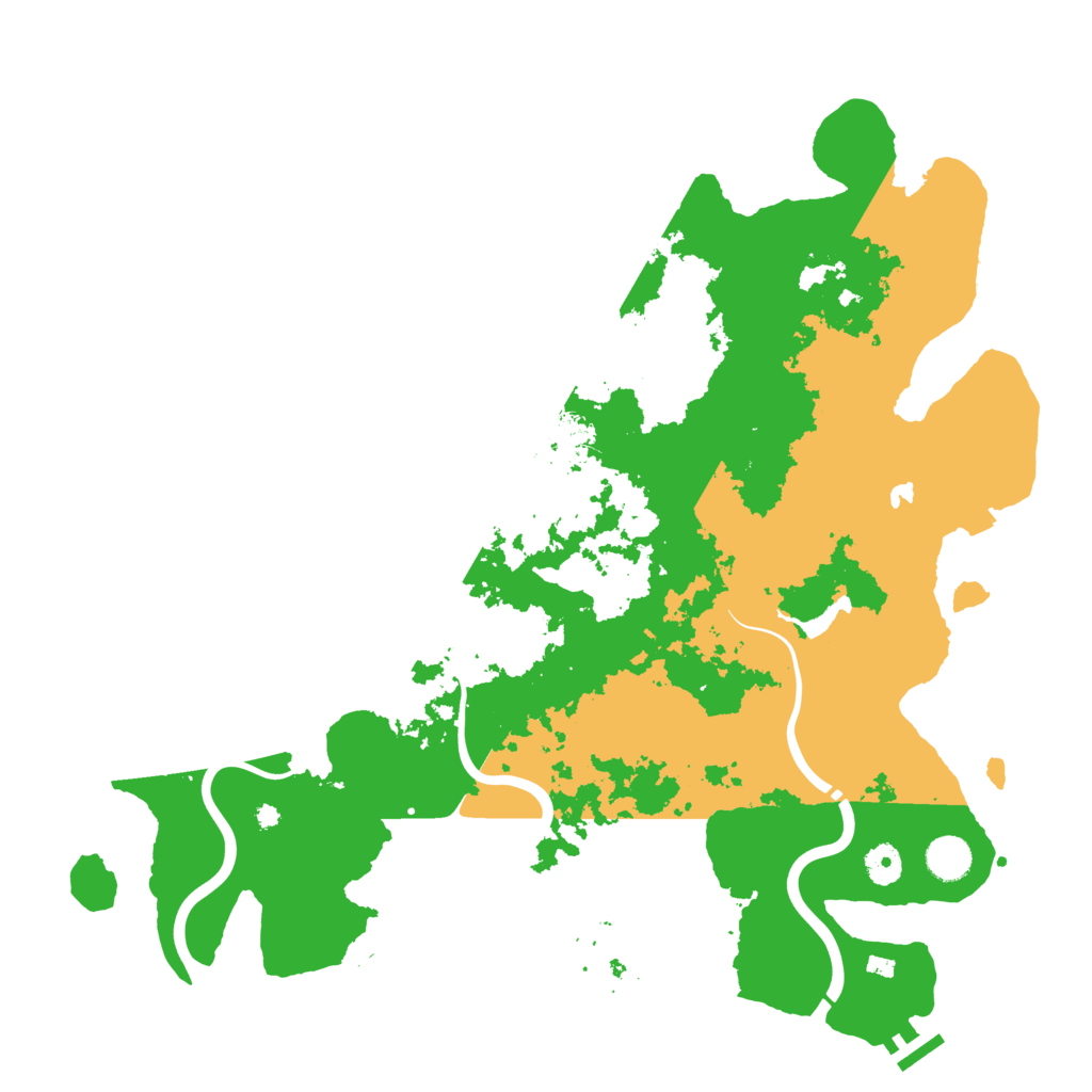 Biome Rust Map: Procedural Map, Size: 4250, Seed: 906241469