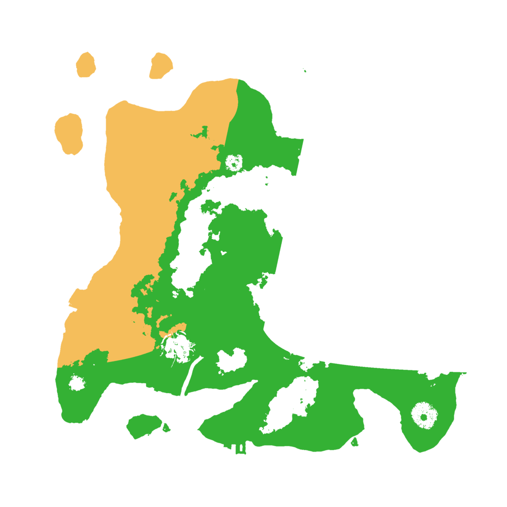 Biome Rust Map: Procedural Map, Size: 3000, Seed: 28475