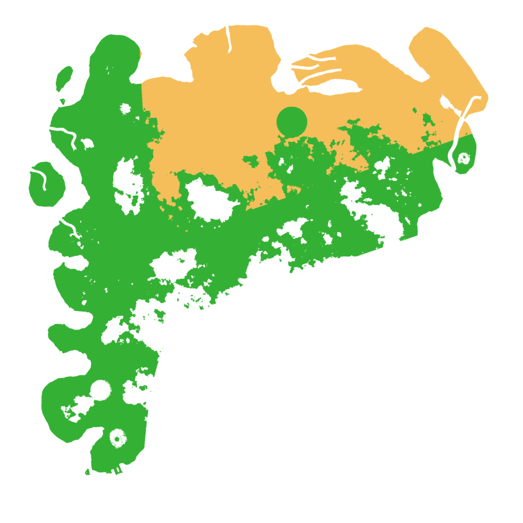 Biome Rust Map: Procedural Map, Size: 4500, Seed: 114027067