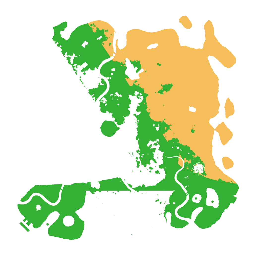 Biome Rust Map: Procedural Map, Size: 4250, Seed: 534048812