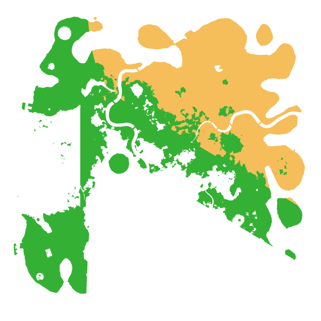 Biome Rust Map: Procedural Map, Size: 4250, Seed: 892732