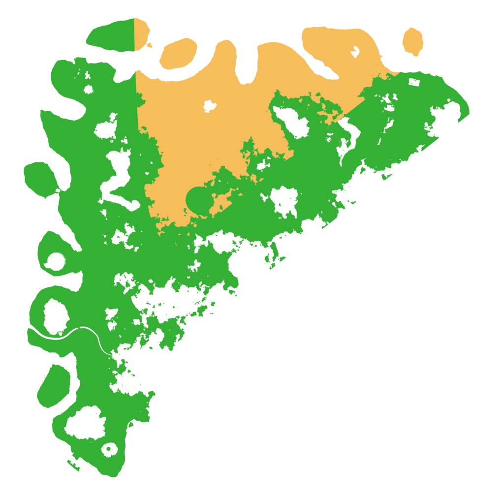 Biome Rust Map: Procedural Map, Size: 5000, Seed: 1602248717