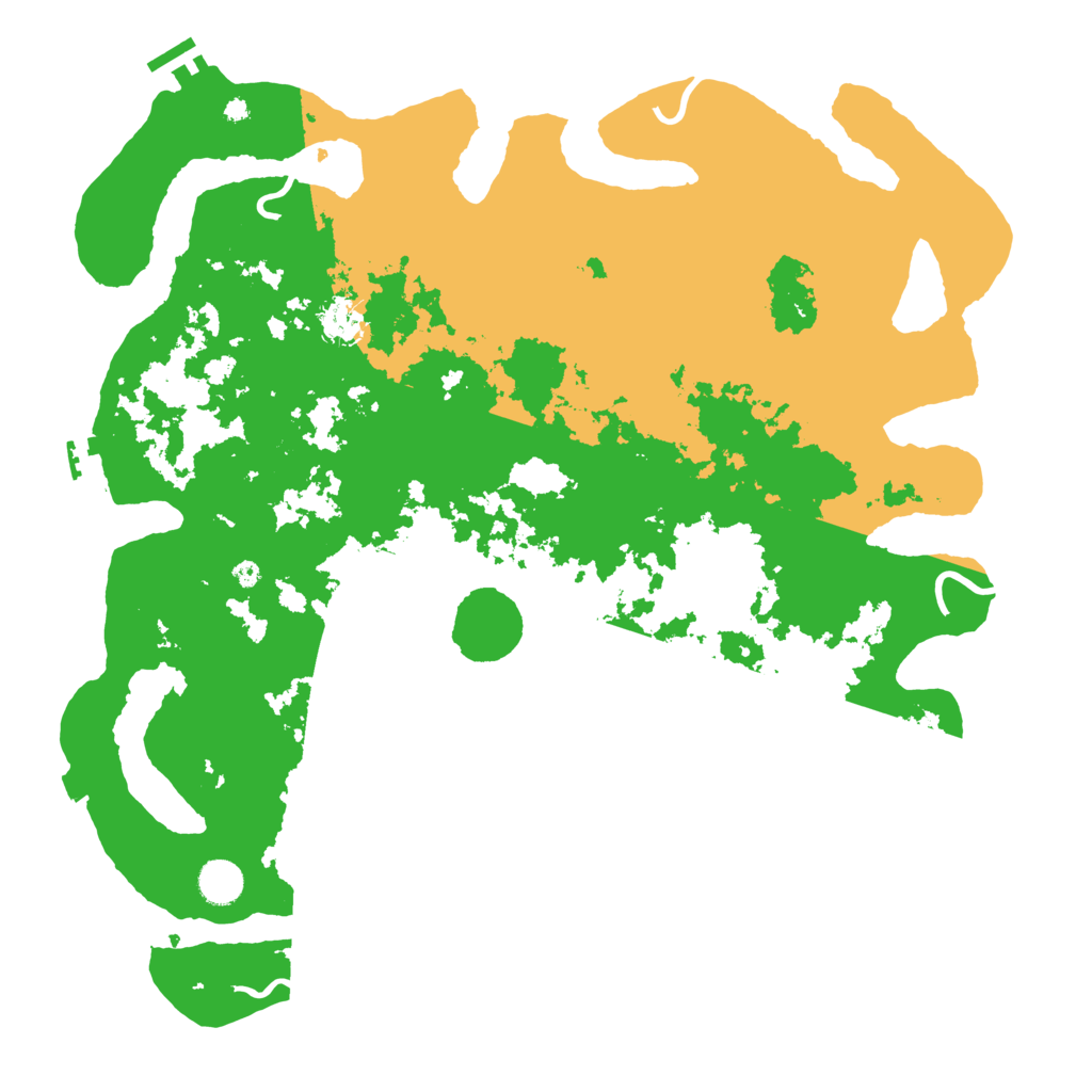 Biome Rust Map: Procedural Map, Size: 4258, Seed: 55688822