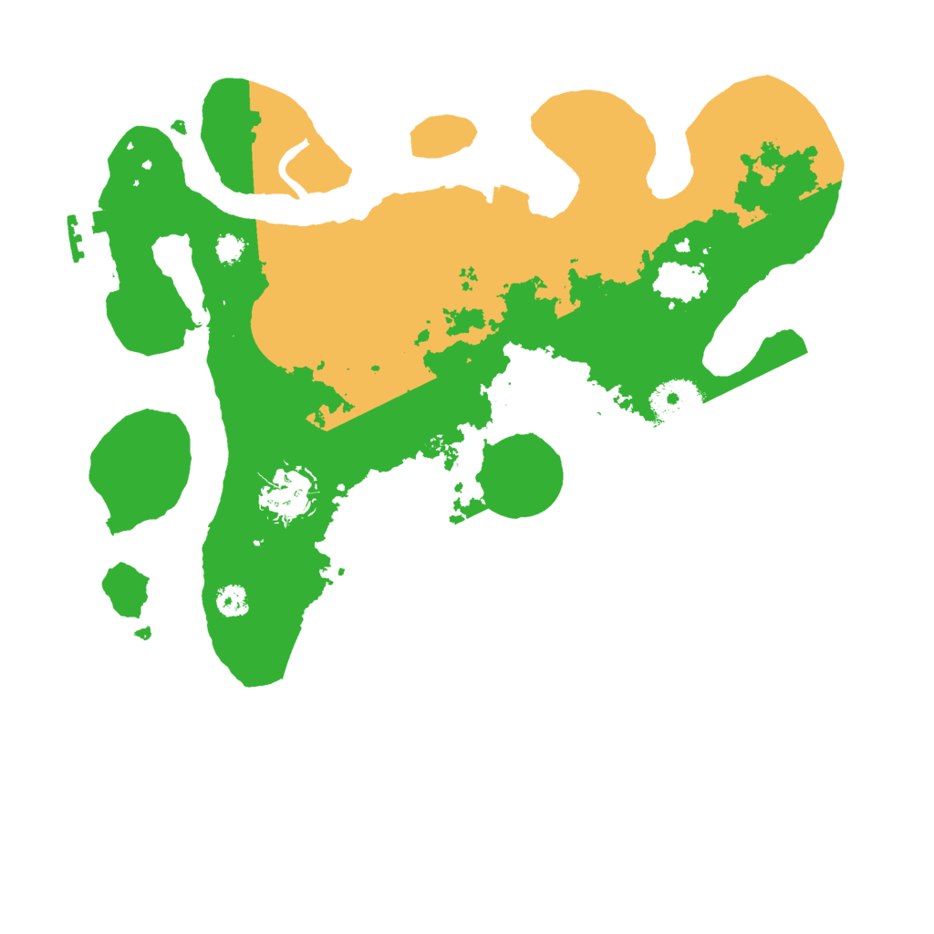 Biome Rust Map: Procedural Map, Size: 3000, Seed: 26294