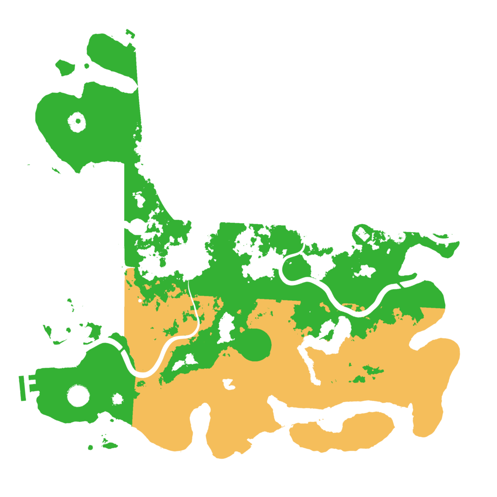 Biome Rust Map: Procedural Map, Size: 4000, Seed: 1659964775