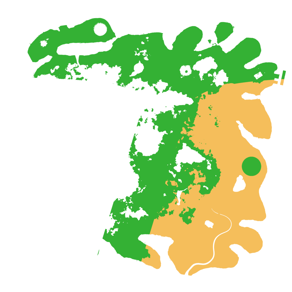 Biome Rust Map: Procedural Map, Size: 4000, Seed: 983205647