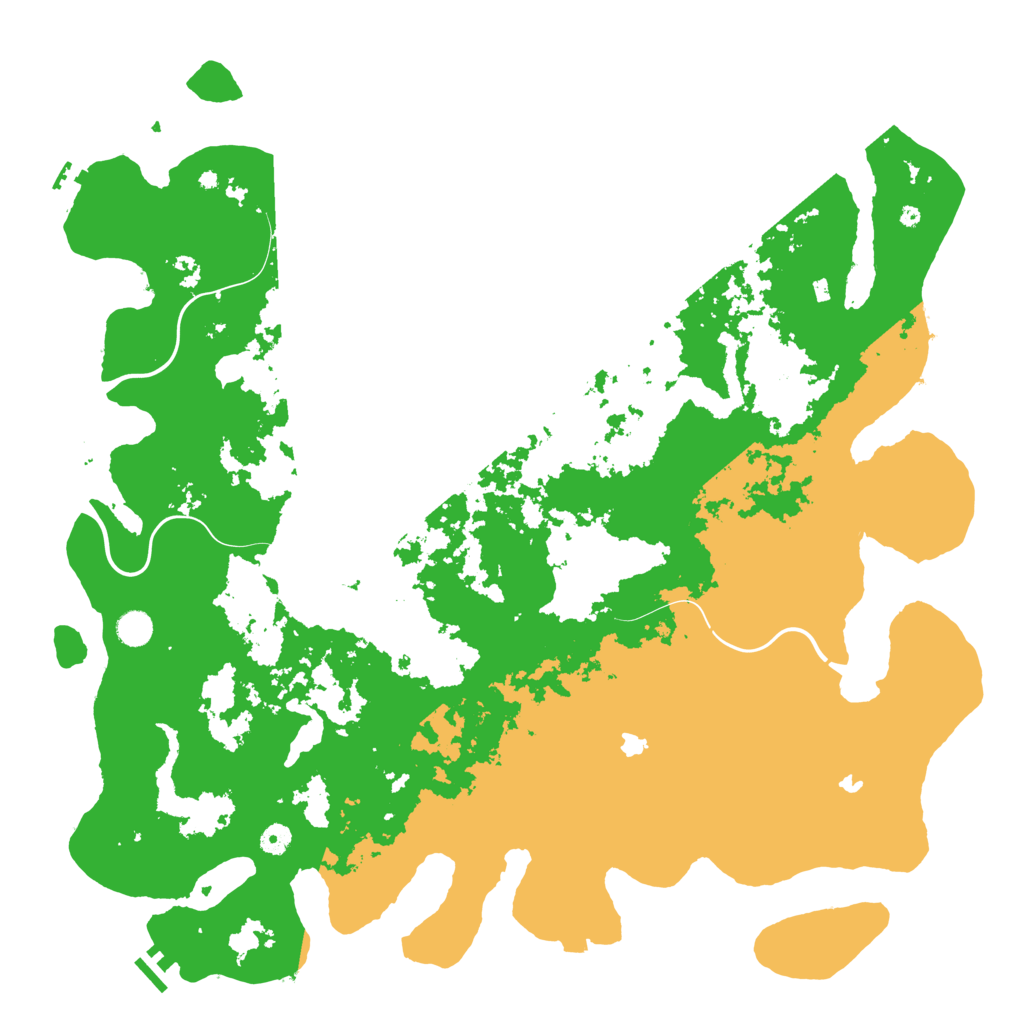 Biome Rust Map: Procedural Map, Size: 5000, Seed: 10121984