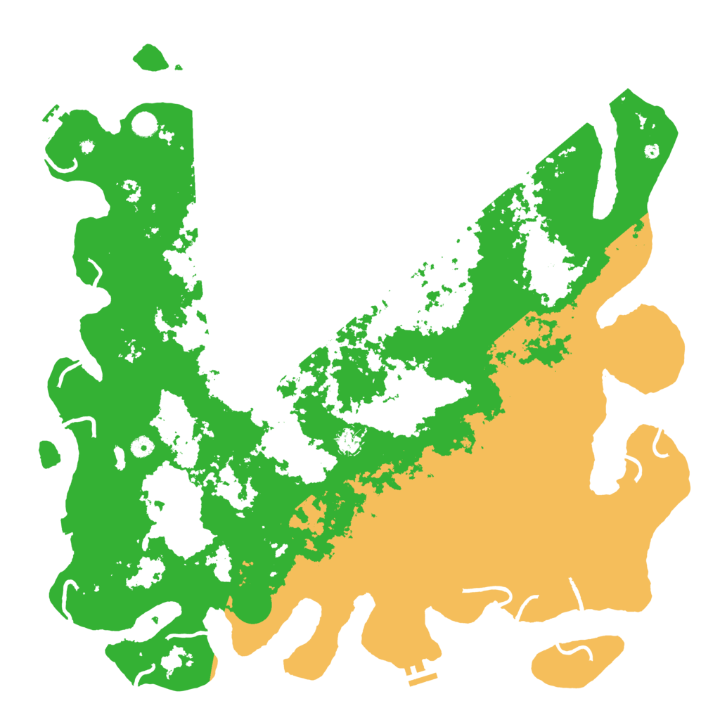 Biome Rust Map: Procedural Map, Size: 5000, Seed: 10121984