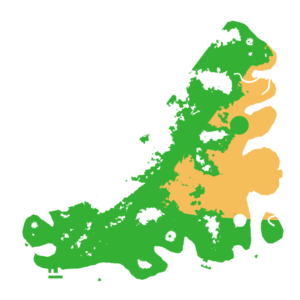 Biome Rust Map: Procedural Map, Size: 4250, Seed: 707851455