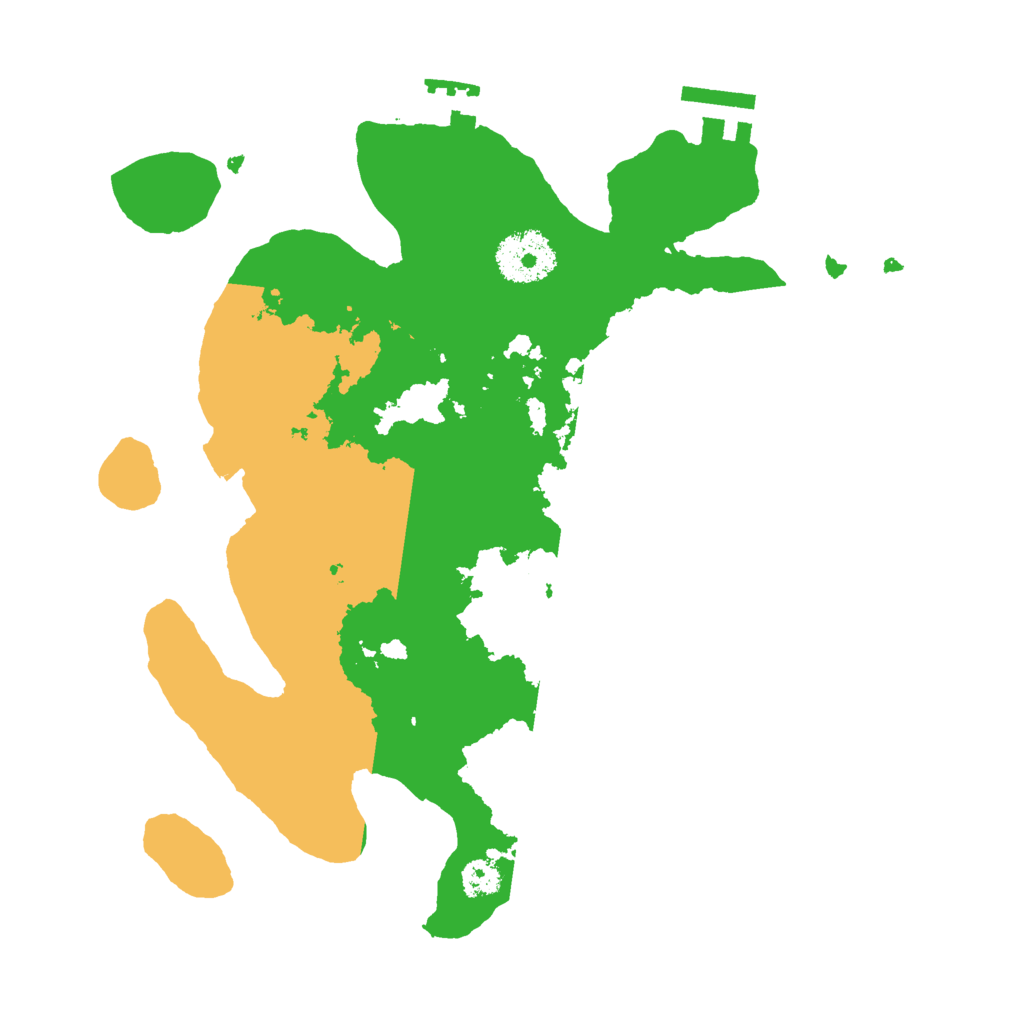 Biome Rust Map: Procedural Map, Size: 2800, Seed: 721046
