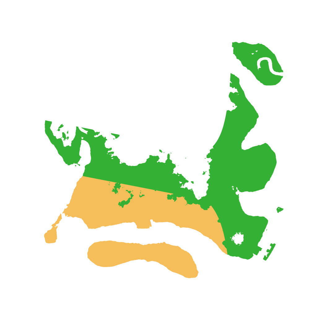 Biome Rust Map: Procedural Map, Size: 2500, Seed: 6787
