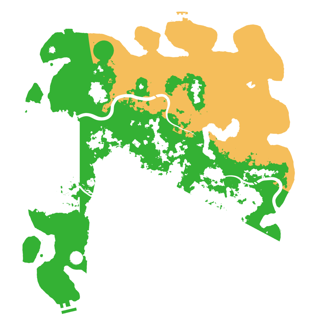 Biome Rust Map: Procedural Map, Size: 4250, Seed: 150771813