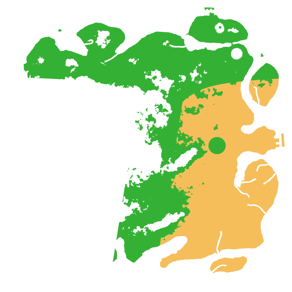 Biome Rust Map: Procedural Map, Size: 4500, Seed: 804611980