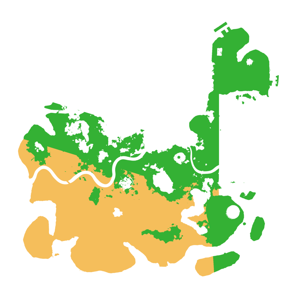Biome Rust Map: Procedural Map, Size: 4000, Seed: 108920528