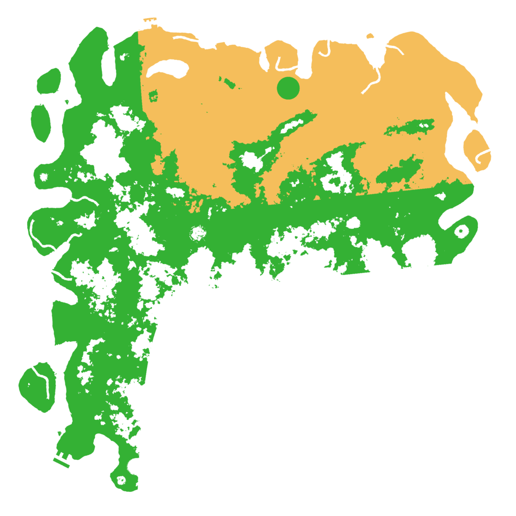 Biome Rust Map: Procedural Map, Size: 6000, Seed: 67890