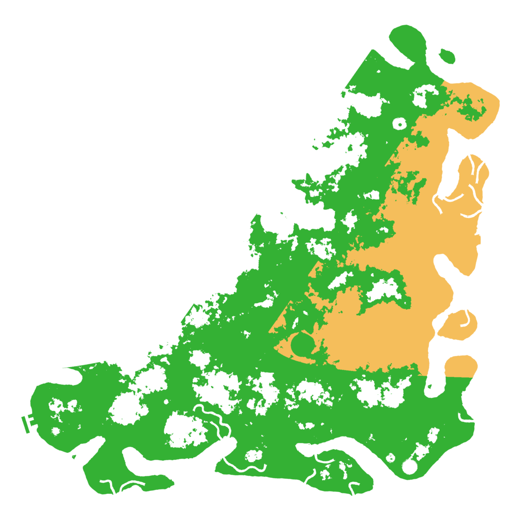 Biome Rust Map: Procedural Map, Size: 6000, Seed: 767073856