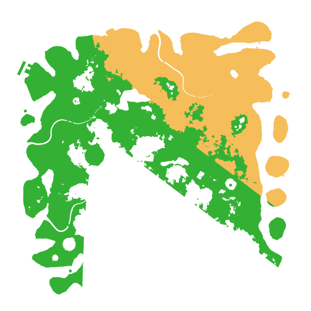 Biome Rust Map: Procedural Map, Size: 4250, Seed: 873132727