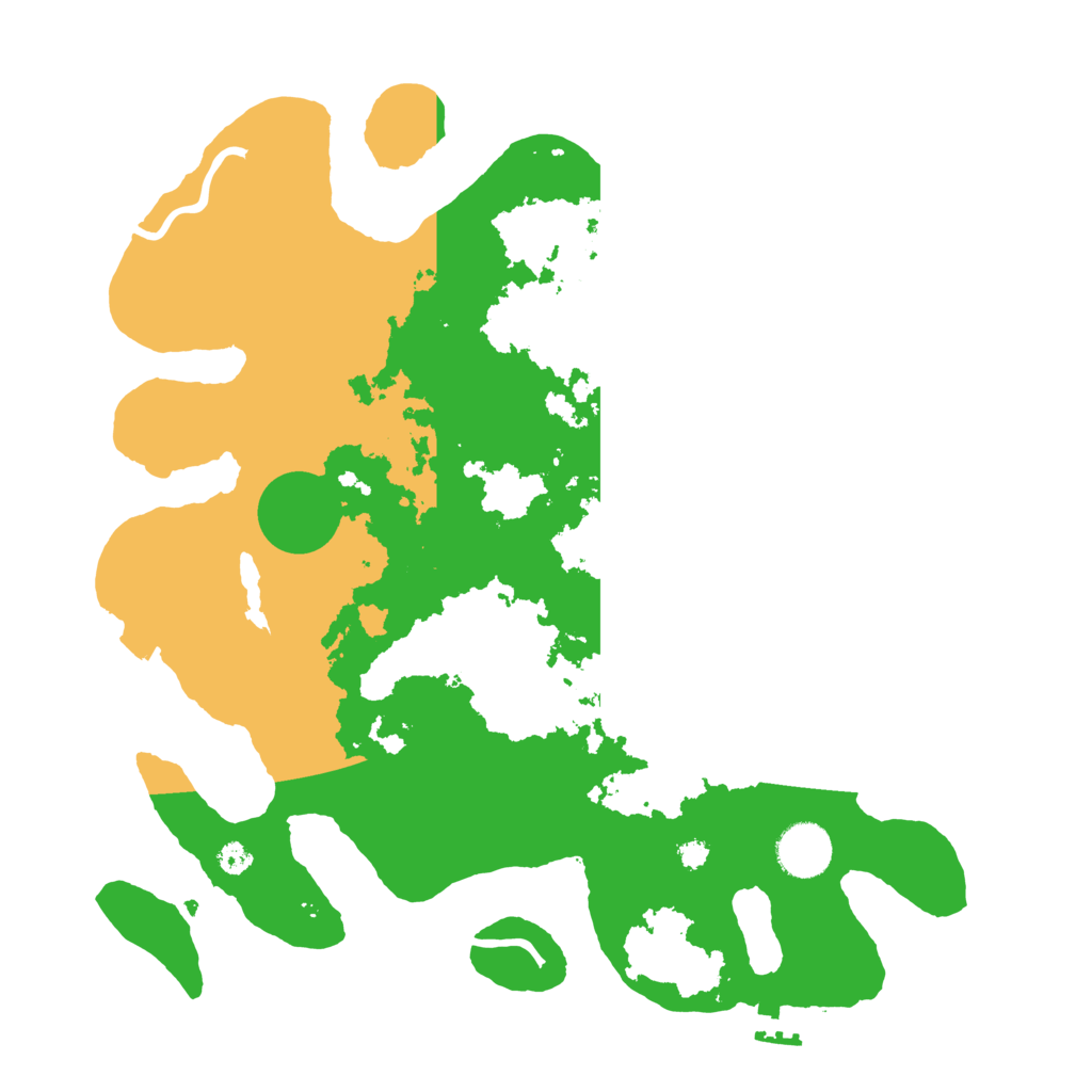 Biome Rust Map: Procedural Map, Size: 3500, Seed: 203458367