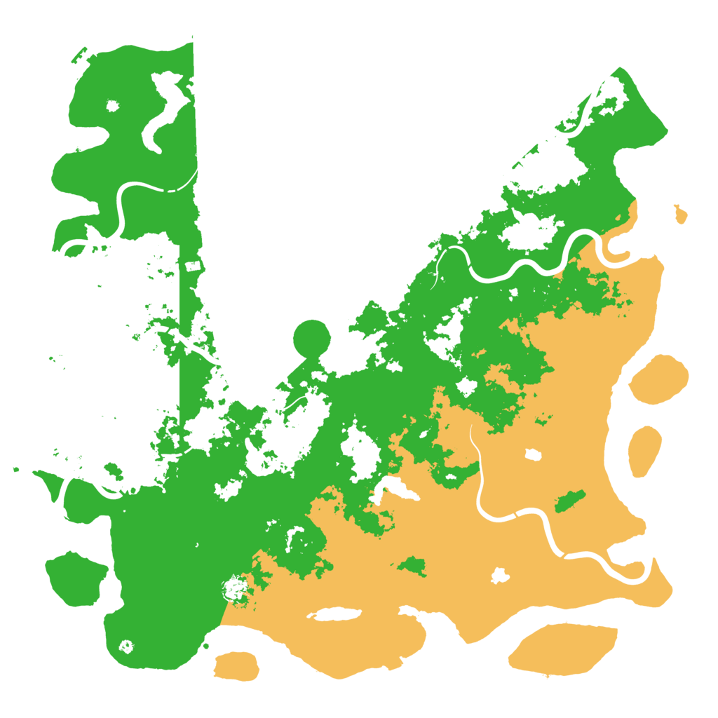 Biome Rust Map: Procedural Map, Size: 5248, Seed: 1964665753