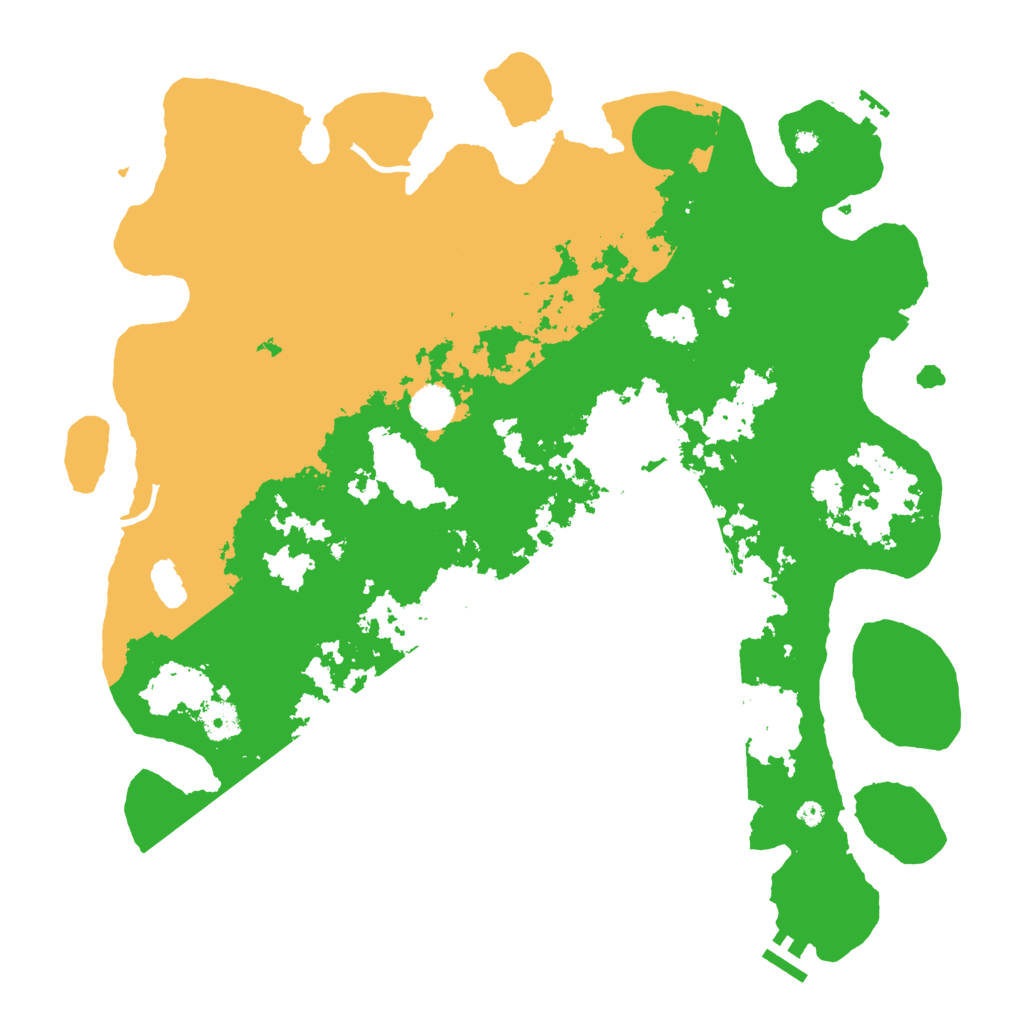 Biome Rust Map: Procedural Map, Size: 4250, Seed: 143320078