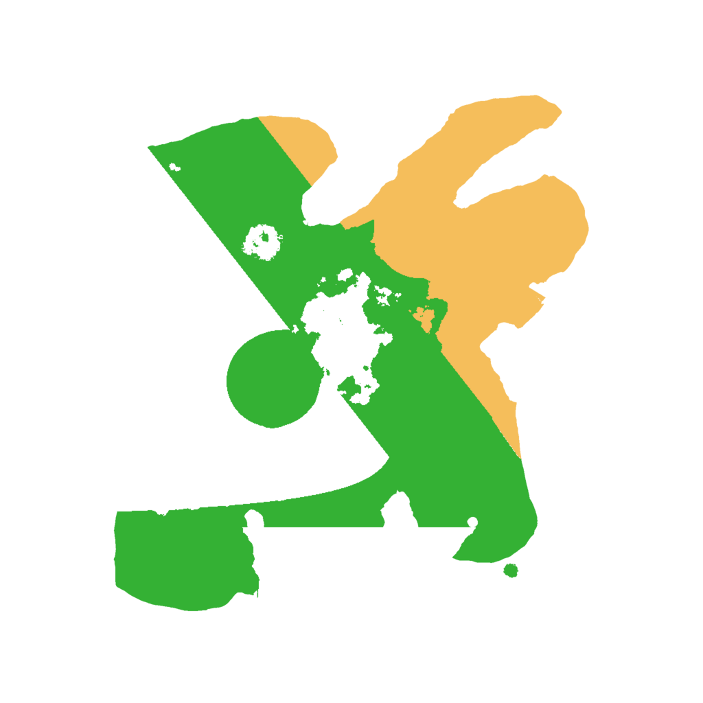 Biome Rust Map: Procedural Map, Size: 2000, Seed: 119