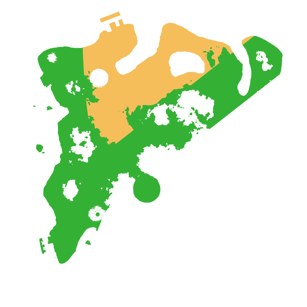 Biome Rust Map: Procedural Map, Size: 3000, Seed: 739589229