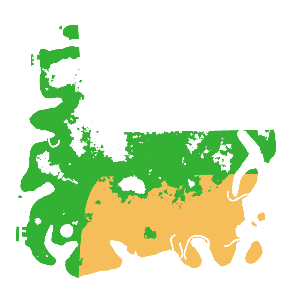 Biome Rust Map: Procedural Map, Size: 4000, Seed: 1218747105