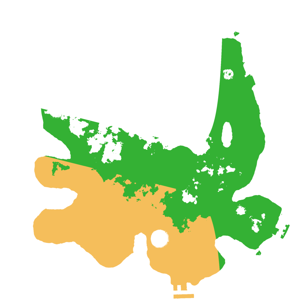 Biome Rust Map: Procedural Map, Size: 3000, Seed: 1226881287