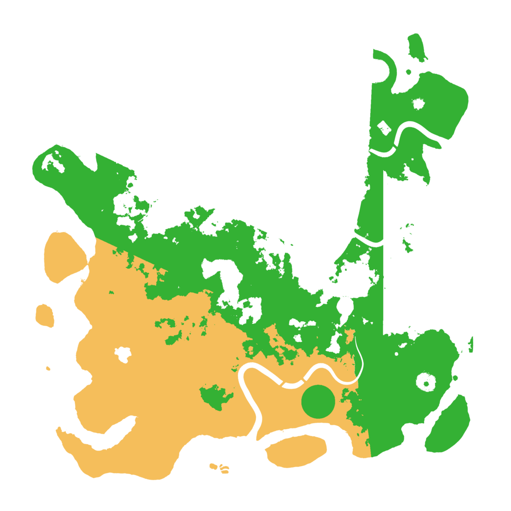 Biome Rust Map: Procedural Map, Size: 4000, Seed: 1394256812