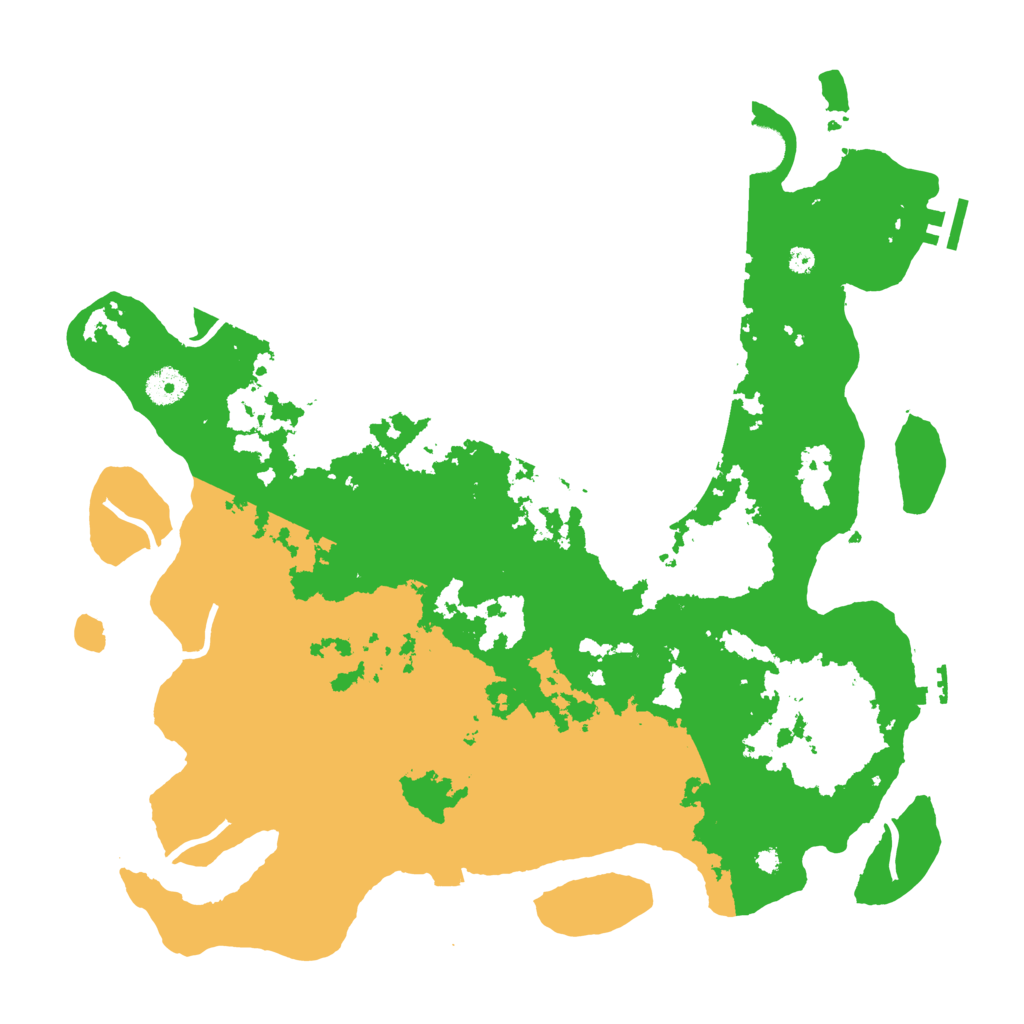 Biome Rust Map: Procedural Map, Size: 4000, Seed: 1394256812