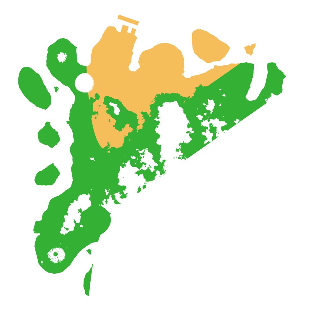 Biome Rust Map: Procedural Map, Size: 3000, Seed: 1337667