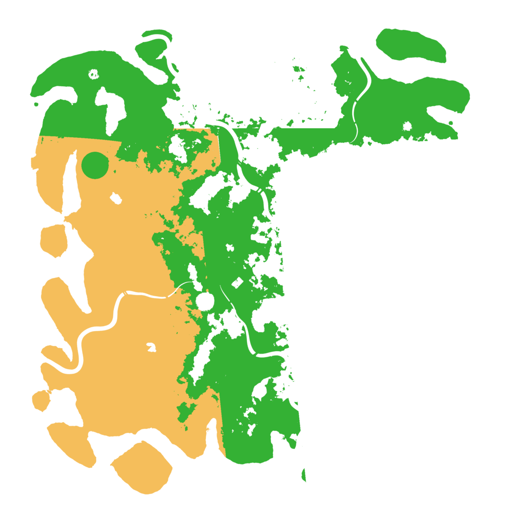 Biome Rust Map: Procedural Map, Size: 5000, Seed: 181002062
