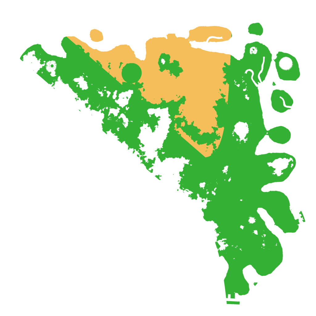 Biome Rust Map: Procedural Map, Size: 4250, Seed: 918200753