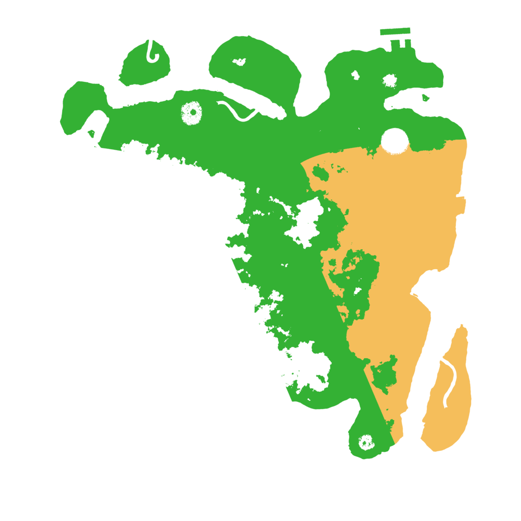 Biome Rust Map: Procedural Map, Size: 3500, Seed: 1660794240