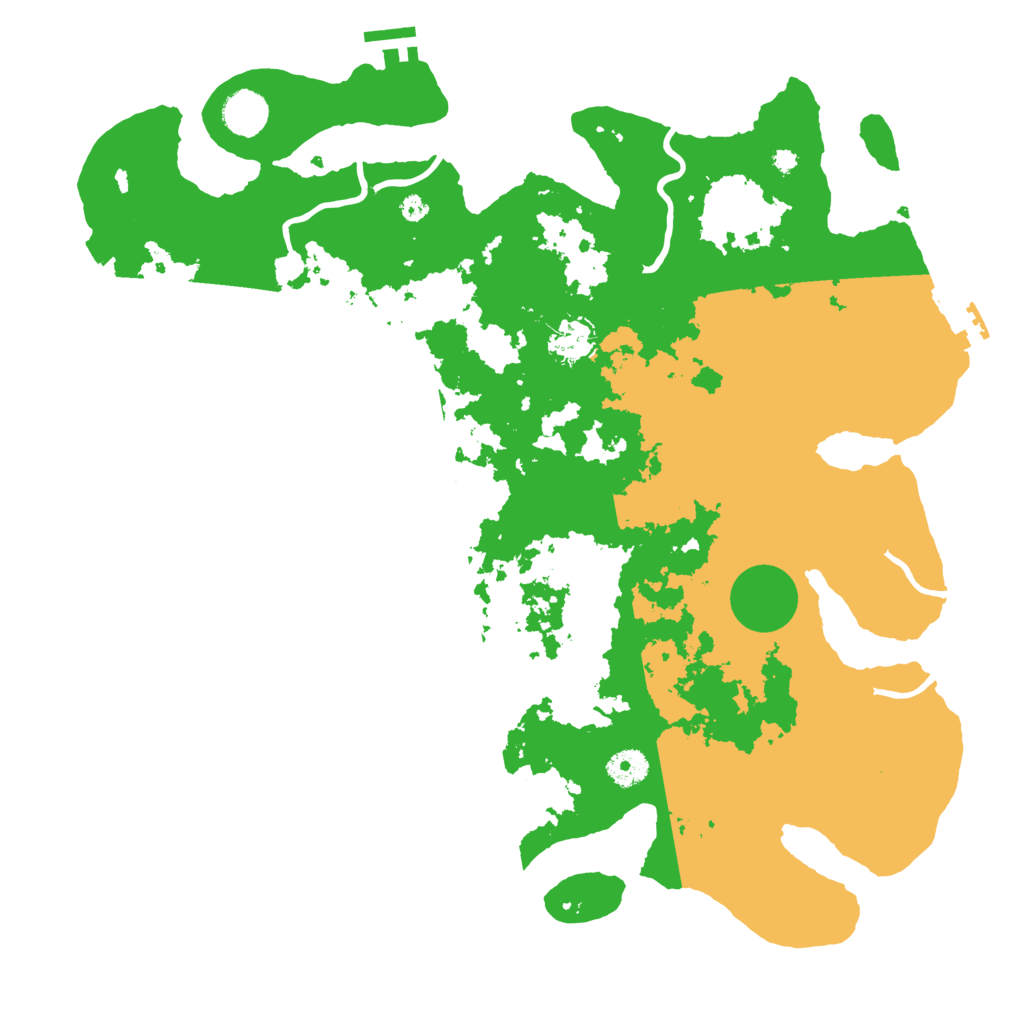 Biome Rust Map: Procedural Map, Size: 4000, Seed: 1380402392