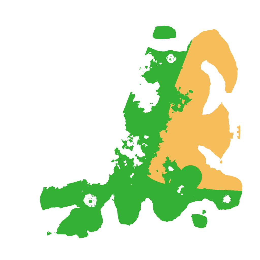 Biome Rust Map: Procedural Map, Size: 3000, Seed: 19788