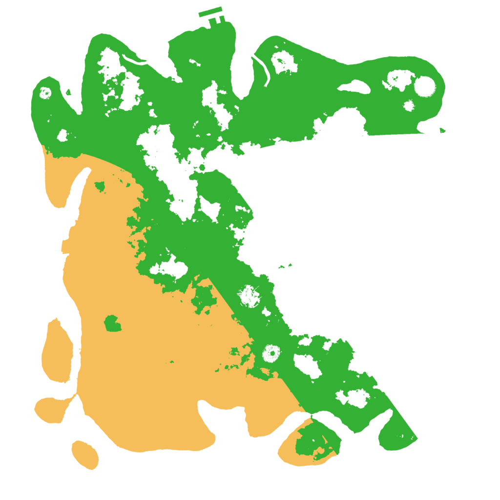 Biome Rust Map: Procedural Map, Size: 4250, Seed: 13817