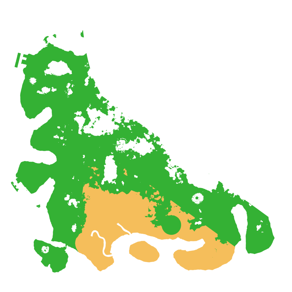 Biome Rust Map: Procedural Map, Size: 4000, Seed: 2029485617