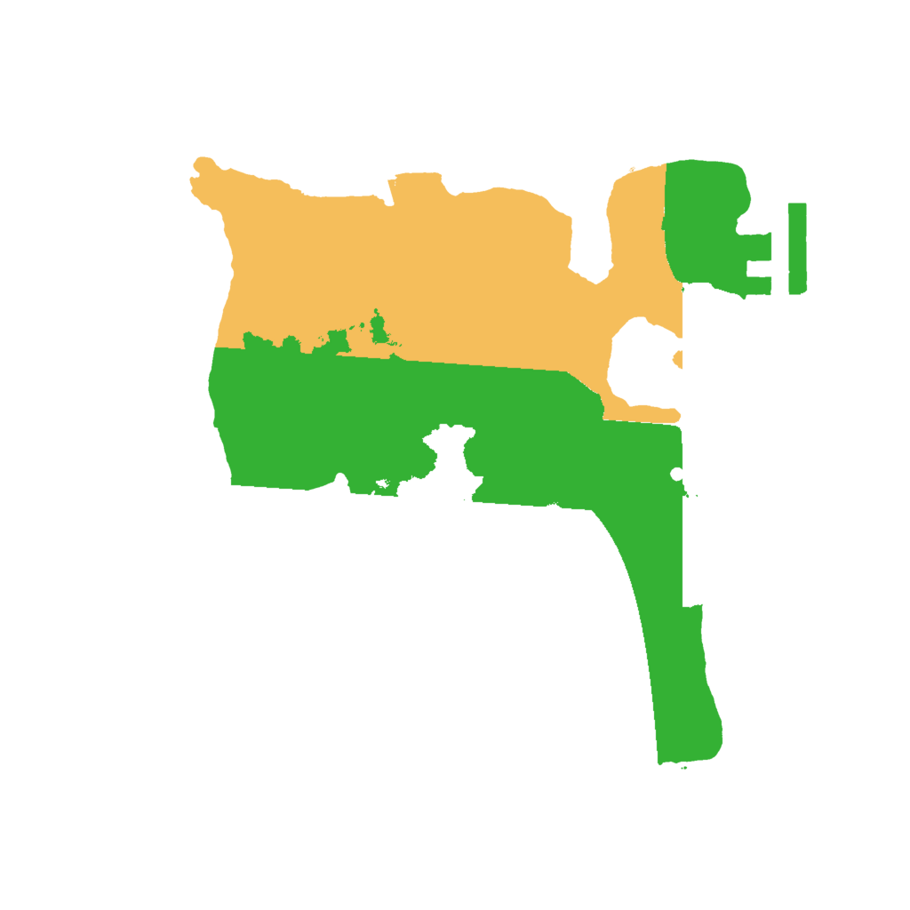 Biome Rust Map: Procedural Map, Size: 2000, Seed: 1533044724