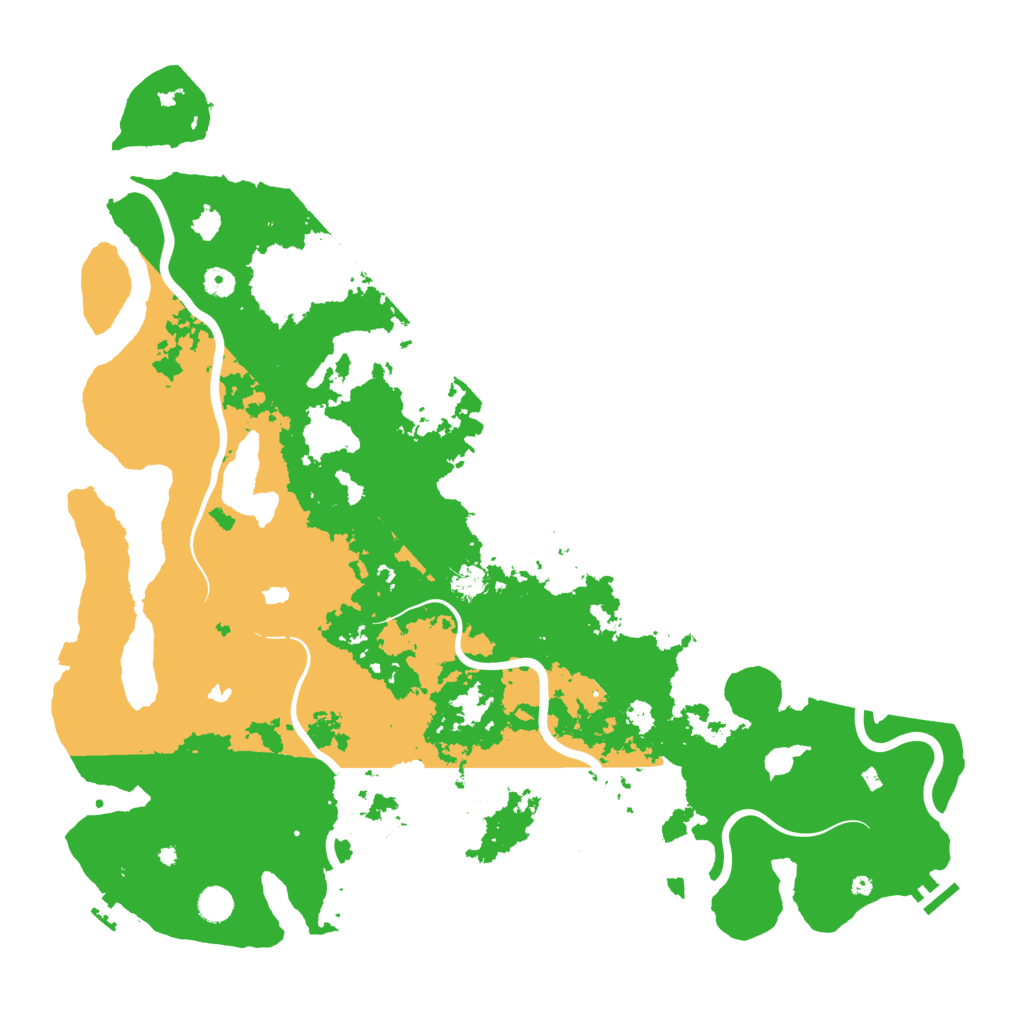 Biome Rust Map: Procedural Map, Size: 5000, Seed: 5694324