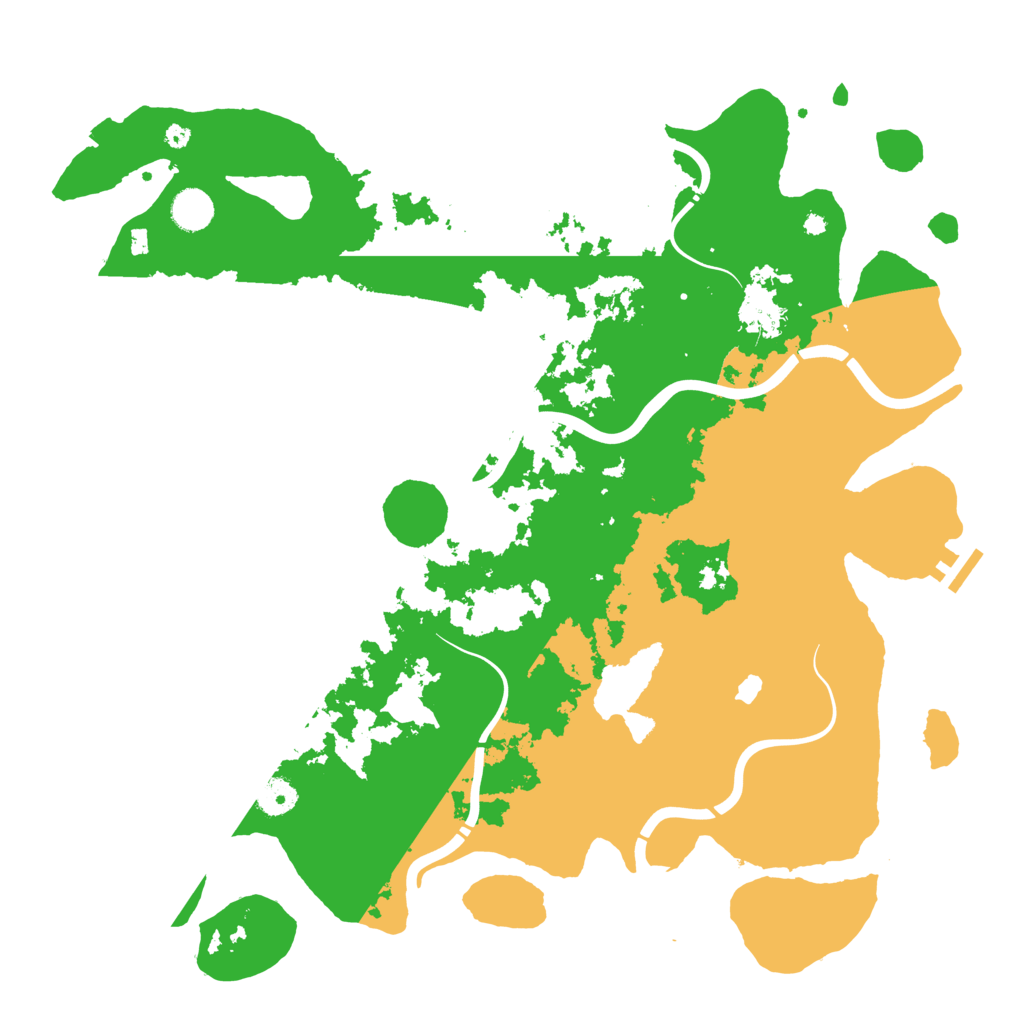 Biome Rust Map: Procedural Map, Size: 4250, Seed: 31037