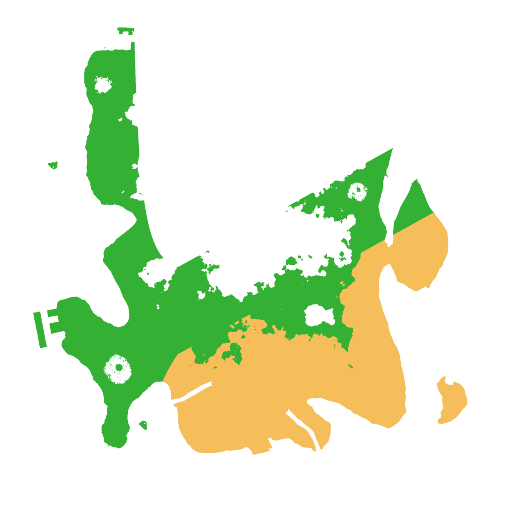 Biome Rust Map: Procedural Map, Size: 2850, Seed: 667500094