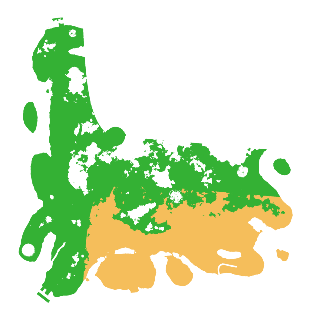 Biome Rust Map: Procedural Map, Size: 4300, Seed: 94635403