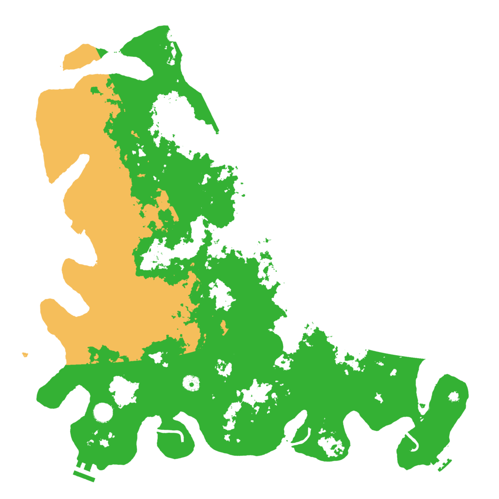 Biome Rust Map: Procedural Map, Size: 4500, Seed: 2013326118