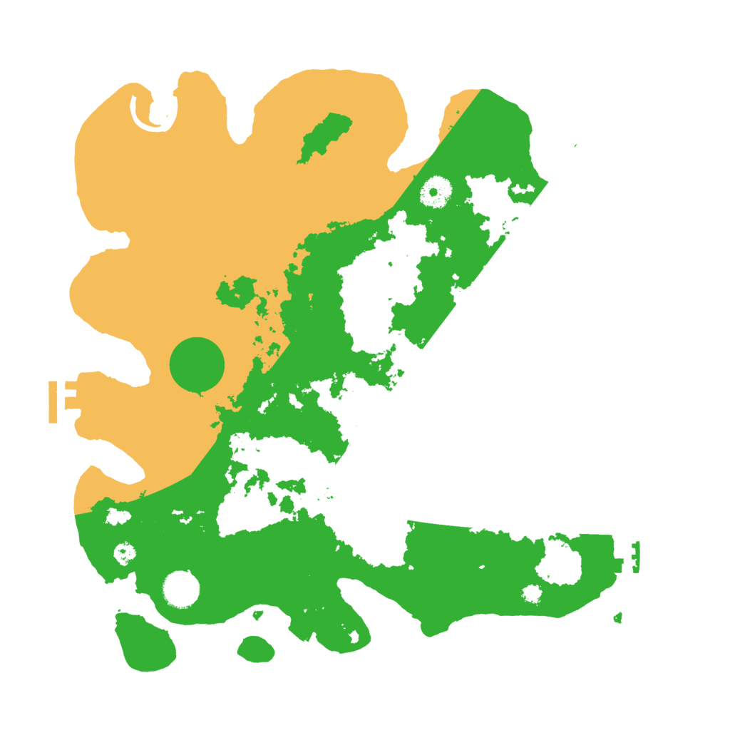 Biome Rust Map: Procedural Map, Size: 3500, Seed: 1667929127