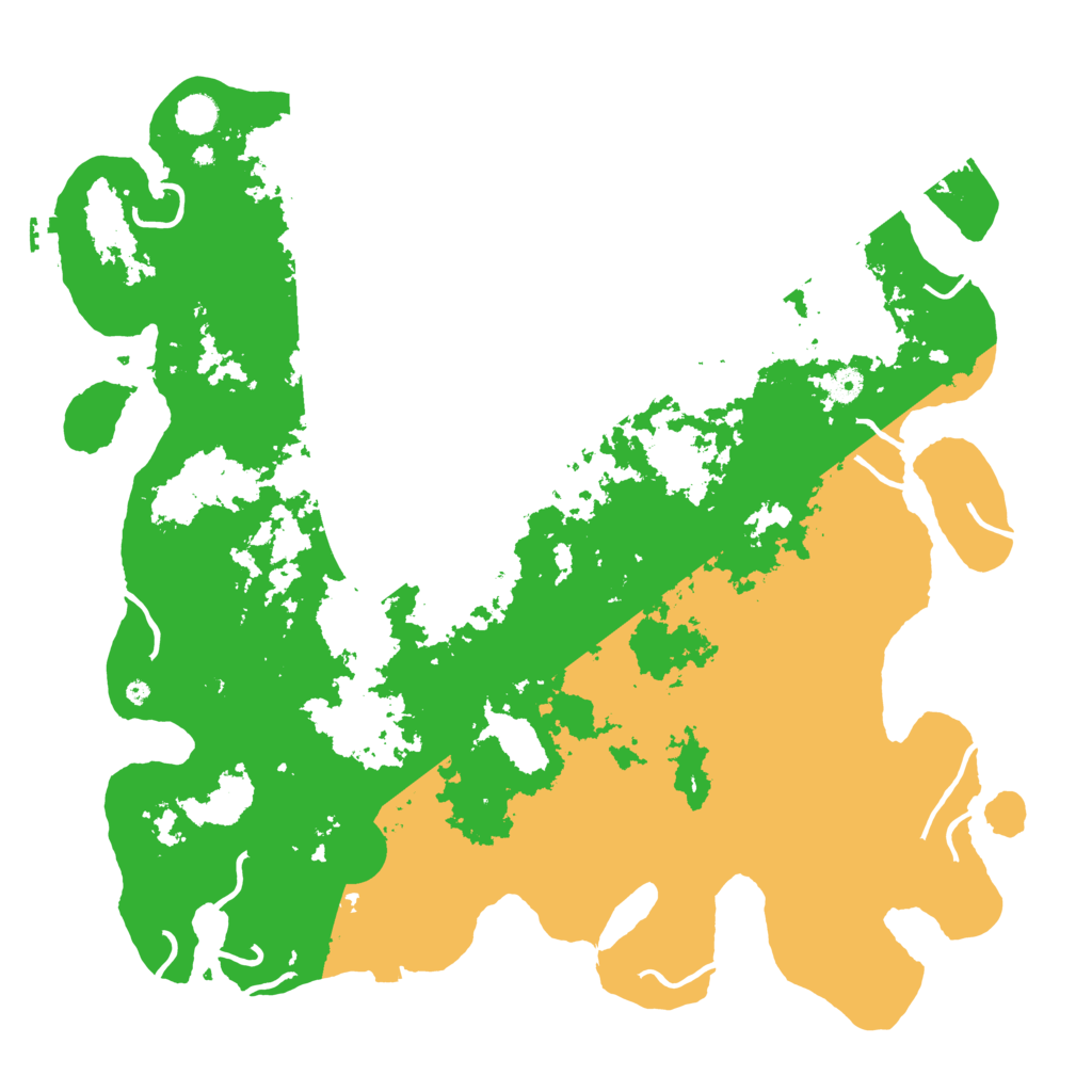 Biome Rust Map: Procedural Map, Size: 4800, Seed: 428440668