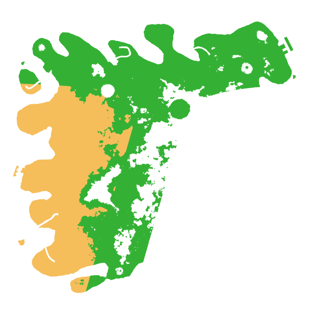 Biome Rust Map: Procedural Map, Size: 4250, Seed: 969280175