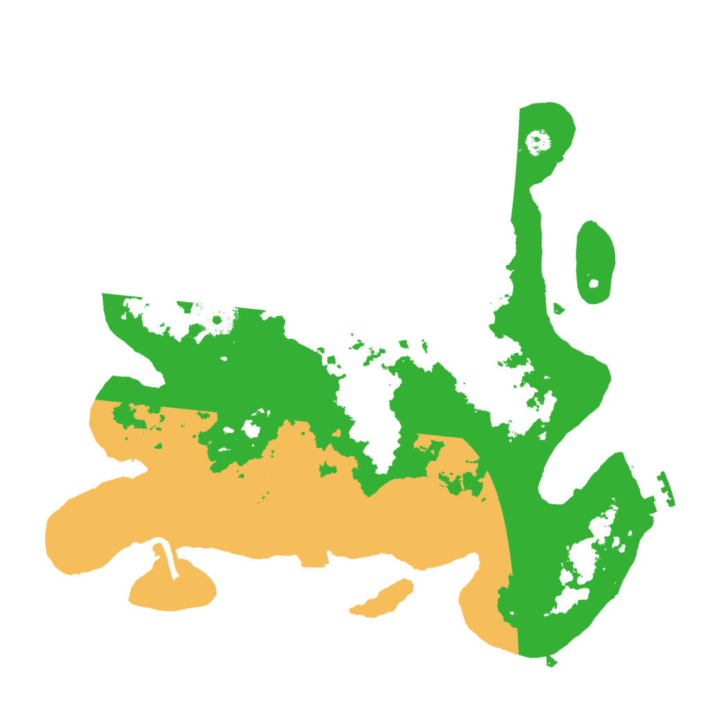 Biome Rust Map: Procedural Map, Size: 3000, Seed: 1337669